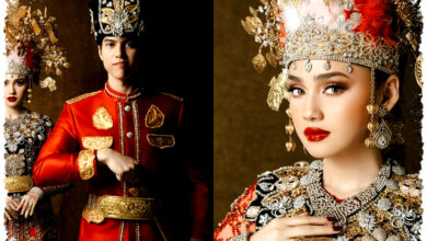 Syifa Dan El Rumi Pilih Adat Gorontalo, Prewedding Ini Terasa Mewah Dan Sarat Makna