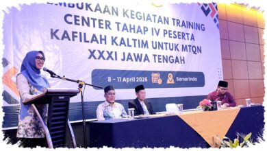 TC Tahap IV Kaltim Dimulai, Target Pertahankan Puncak Prestasi di MTQ Nasional XXXI