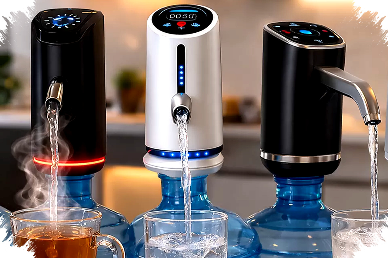 Tak Perlu Angkat Galon Lagi, 5 Pompa Elektrik Ini Bisa Sajikan Air Panas dan Dingin