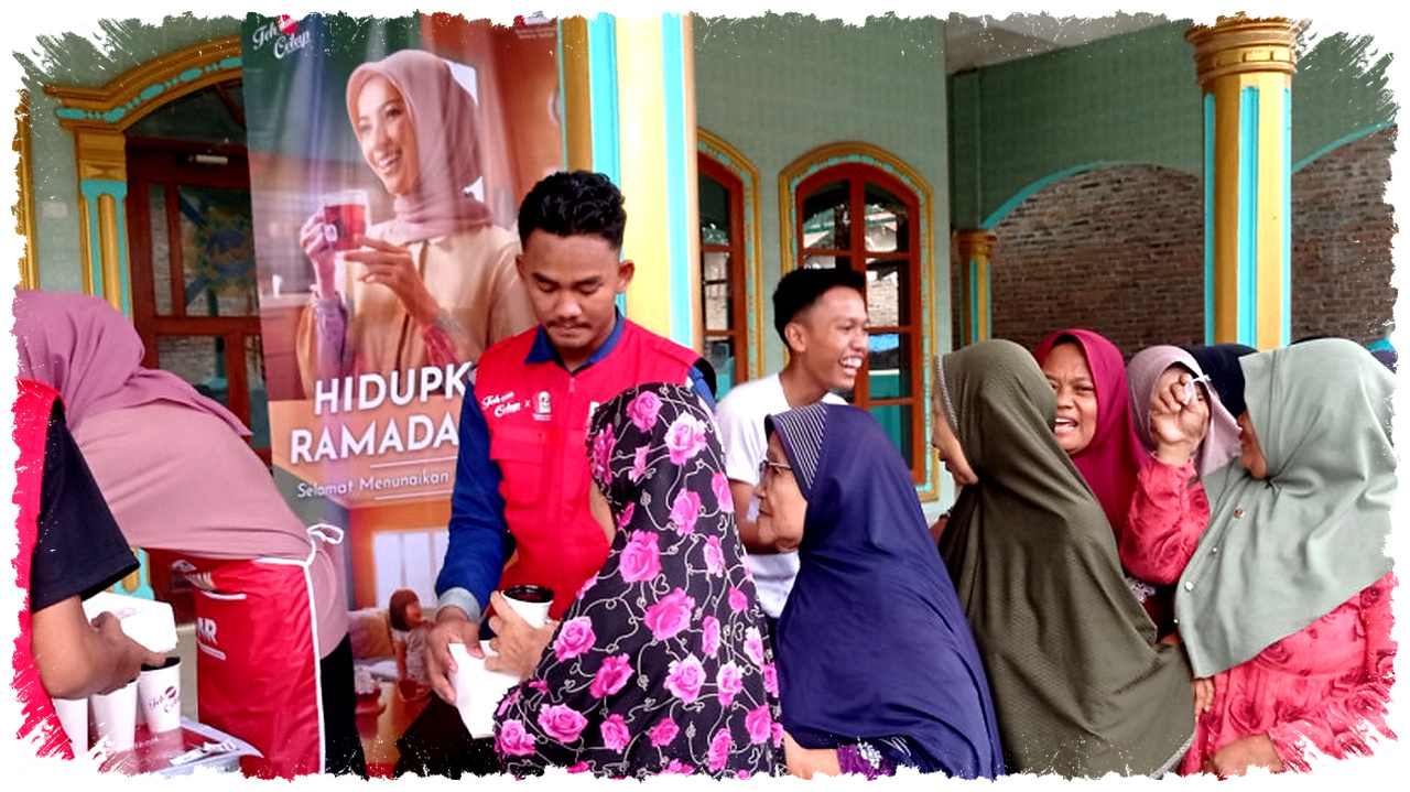 Teh Celup Sosro Bagi 6.700 Paket Berbuka di Sumut-Aceh, 300 Ibu Relawan Turun Tangan