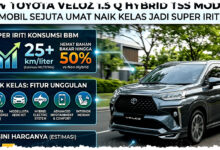 Toyota Veloz 1.5 Q Hybrid TSS Modellista Naik Kelas, Tembus 25,9 Km per Liter Segini Harganya