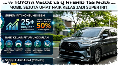 Toyota Veloz 1.5 Q Hybrid TSS Modellista Naik Kelas, Tembus 25,9 Km per Liter Segini Harganya
