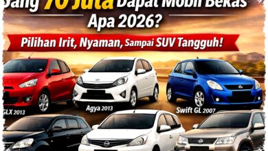 Uang Rp70 Juta Dapat Mobil Bekas Apa 2026? 7 Pilihan Paling Masuk Akal, Irit sampai SUV Tangguh