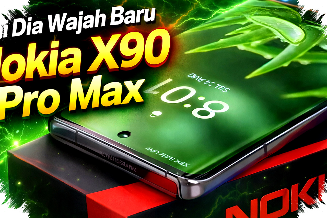 Wajah Baru Nokia X90 Pro Max, Desain Futuristik Bertemu Performa Kencang