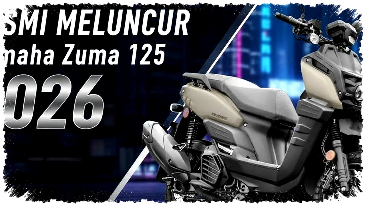 Yamaha Zuma 125 2026 Terlalu Irit untuk Diabaikan, Skuter Adventure Ini Tembus 50 Km/Liter!