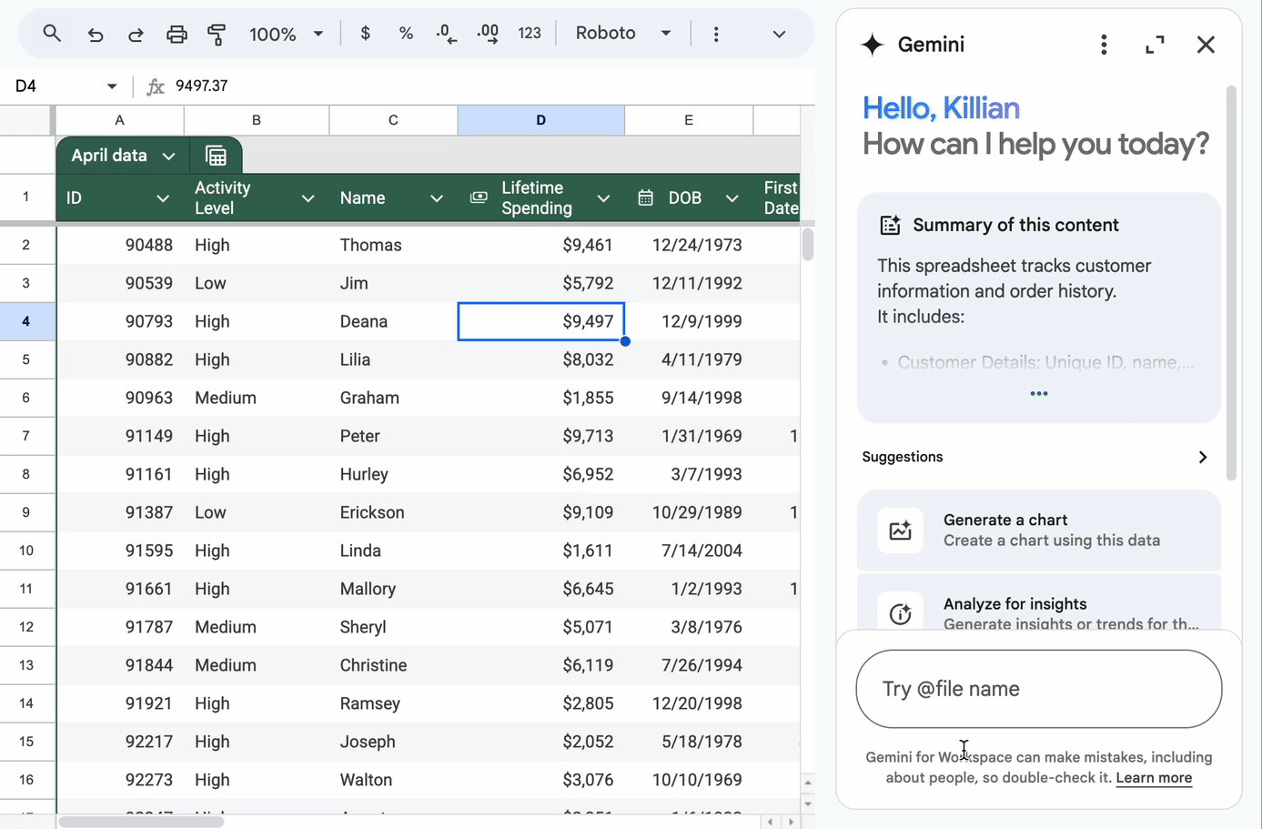 Google Sheets Kini Punya Gemini yang Benar-Benar Berguna, Error Formula Bisa Dibenahi Otomatis