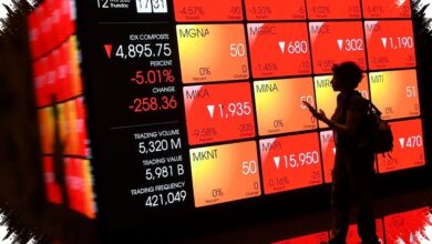 IHSG Terseret Lagi ke 5.722, Awal Sesi Tunjukkan Tekanan Jual yang Kian Dalam